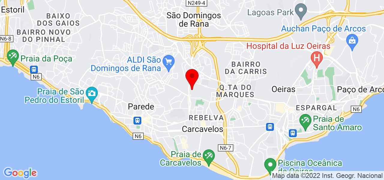 Salgado Serviços Gerais - Lisboa - Cascais - Mapa
