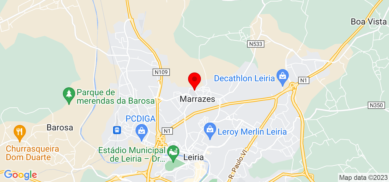 Leonardo Amaral Das Neves - Leiria - Leiria - Mapa