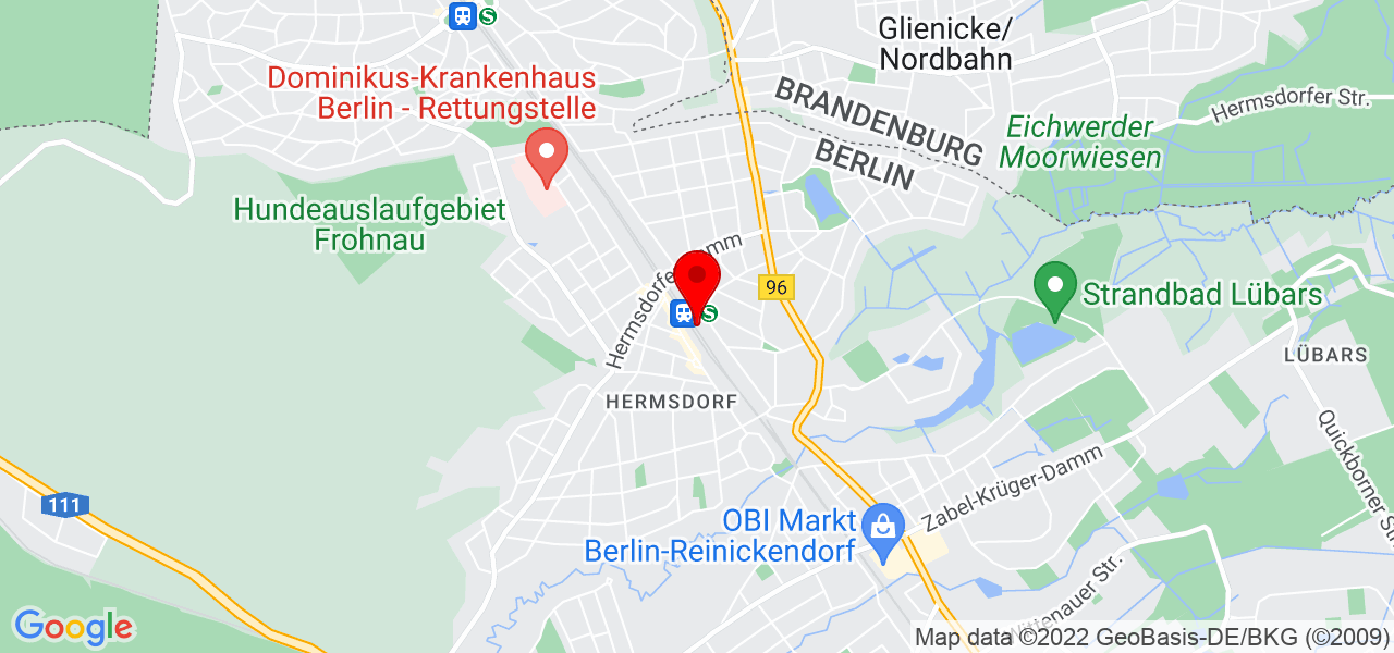 Estrichbau Hand - Berlin - Berlin - Karte