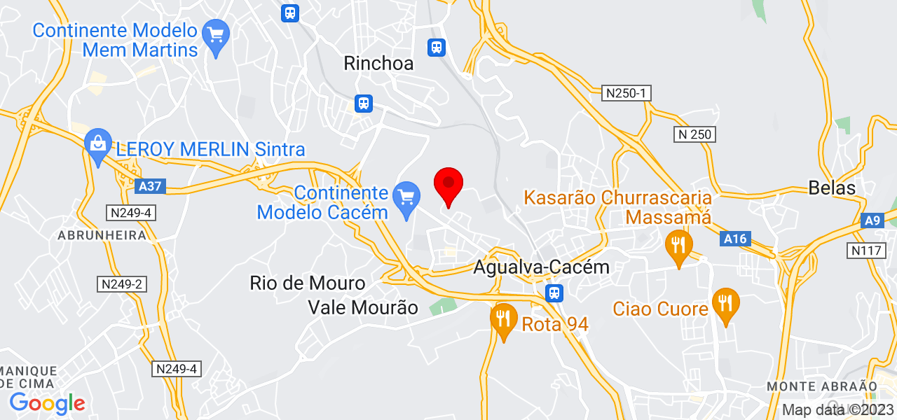 Mara Correia - Lisboa - Sintra - Mapa