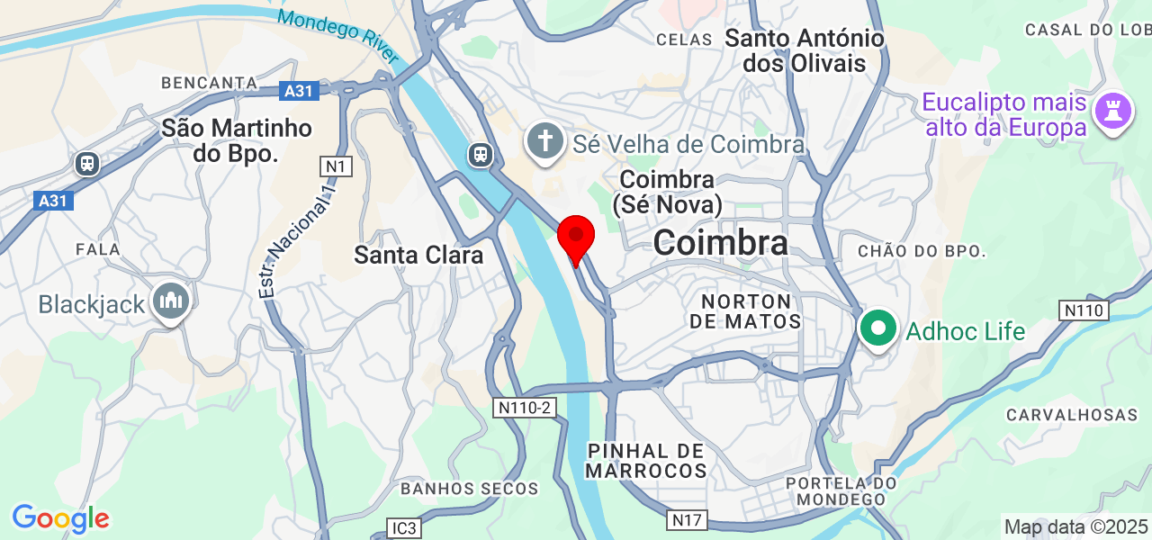 Afonso Martins - Coimbra - Coimbra - Karte