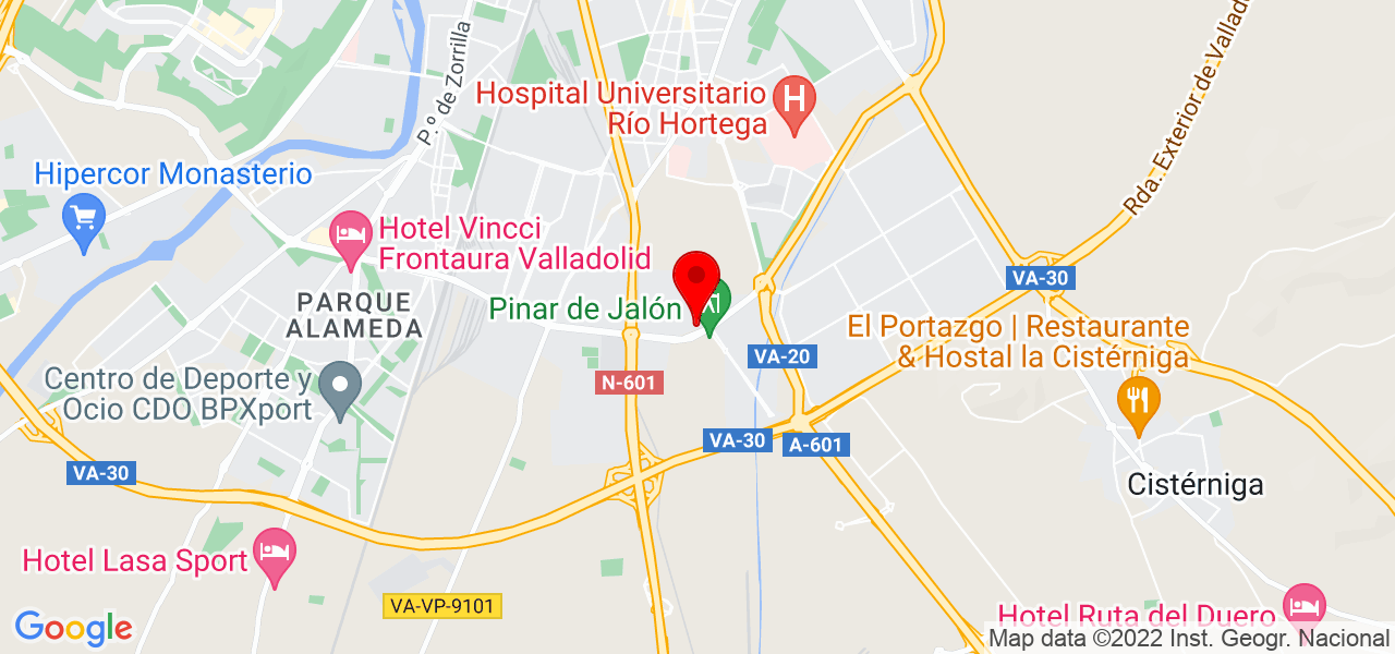 Laforga electricidad - Castilla y León - Valladolid - Mapa