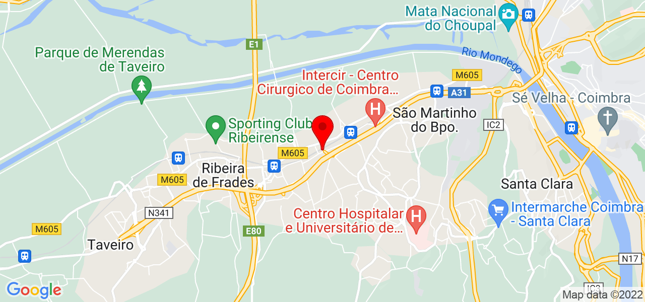 Liliane - Coimbra - Coimbra - Mapa