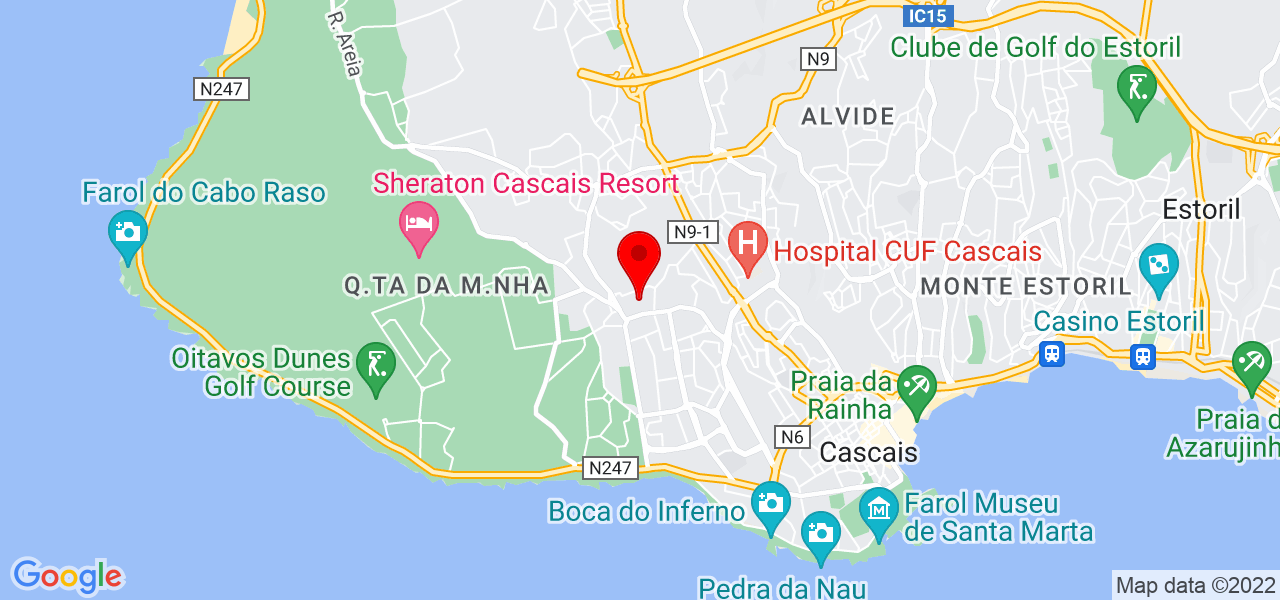 Greencalendar - Lisboa - Cascais - Map