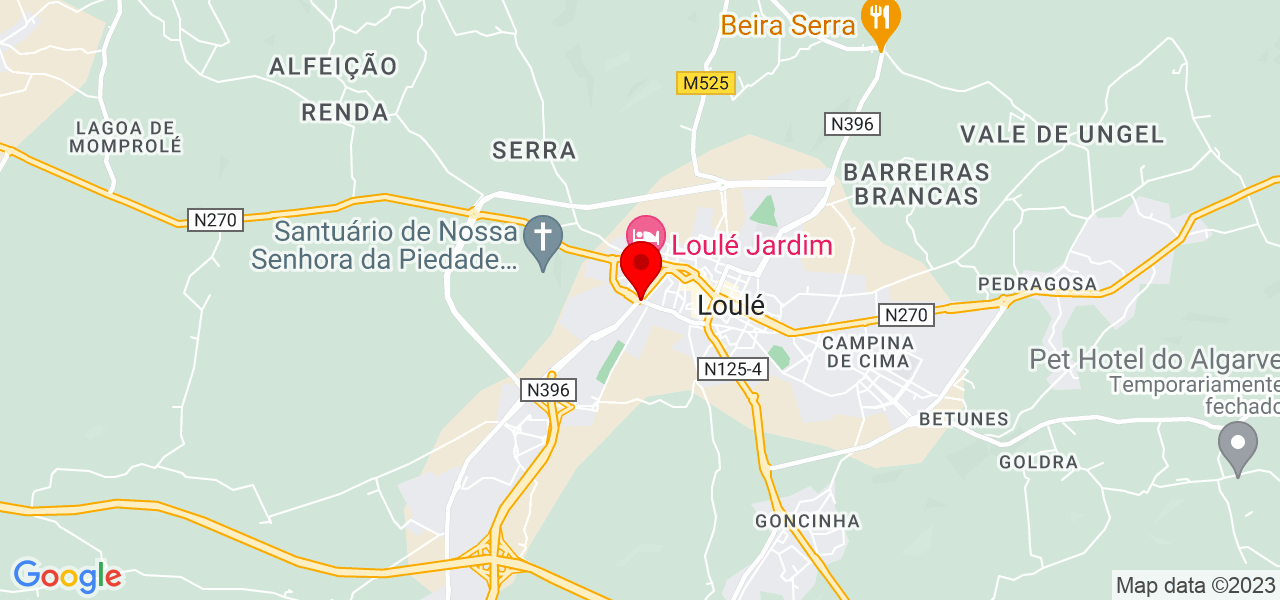 MH Clean Service - Faro - Loulé - Map
