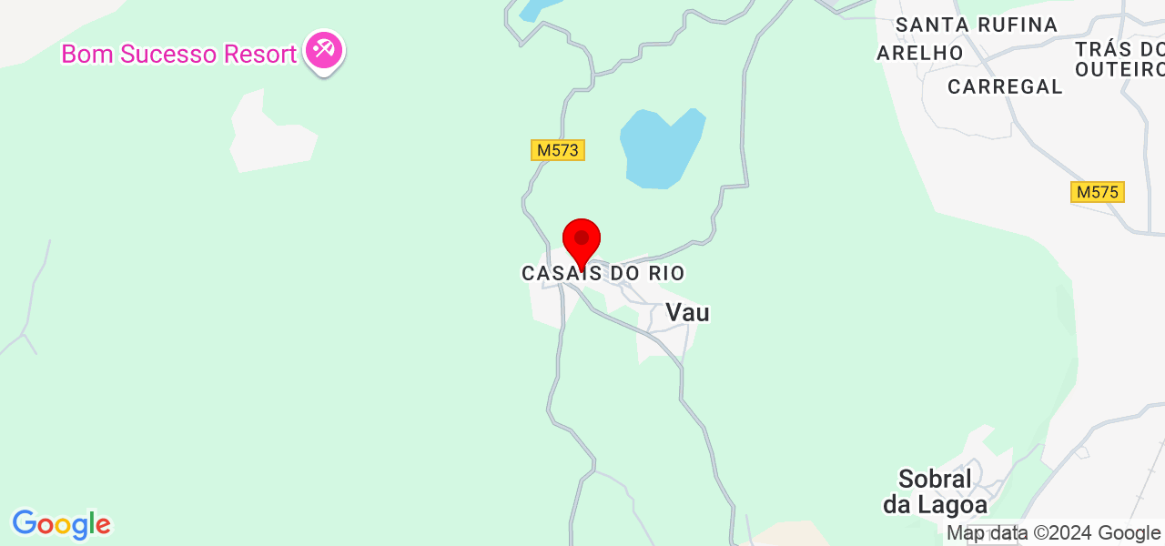 P&ecirc;go&rsquo;s Escava - Leiria - Óbidos - Mapa
