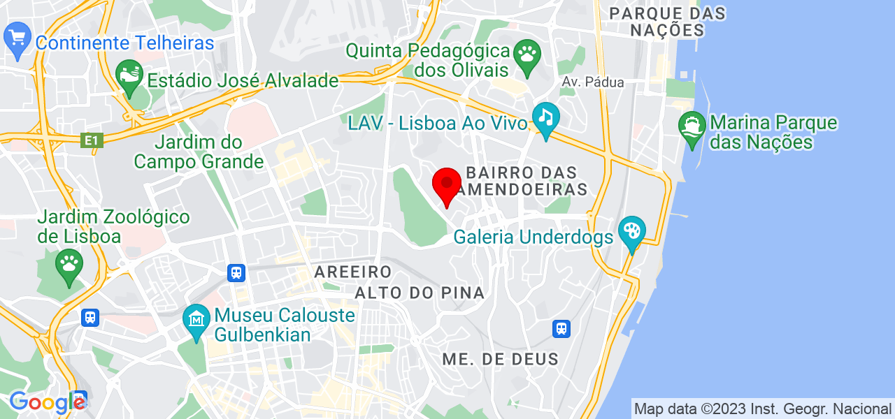 Vera tomaz - Lisboa - Lisboa - Mapa