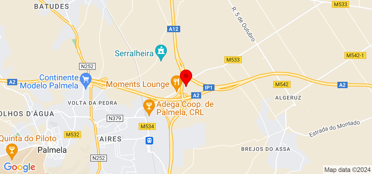 Diogo anjos - Setúbal - Palmela - Map