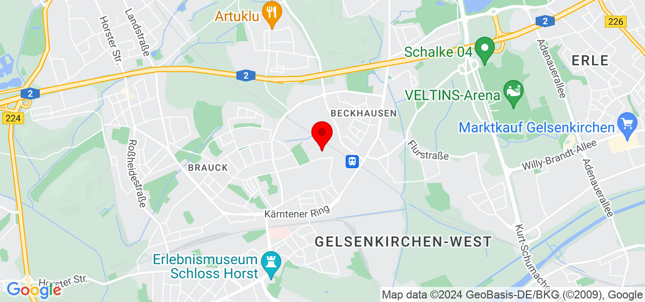 Matthes - Nordrhein-Westfalen - Gelsenkirchen - Karte