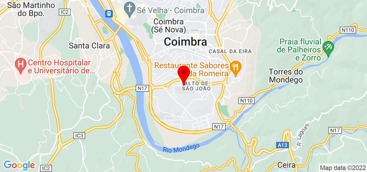 Guilherme - Coimbra - Coimbra - Mapa