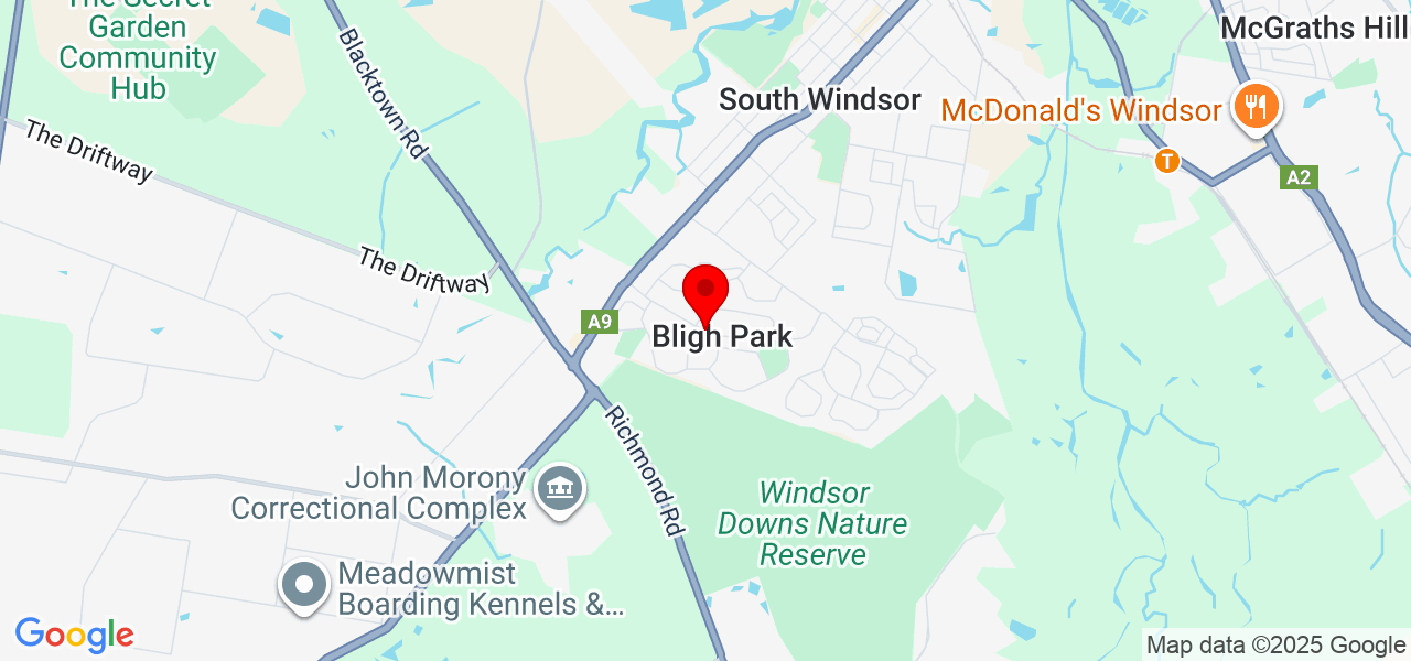 Termite Corp - Sydney Surrounds - Hawkesbury - Map