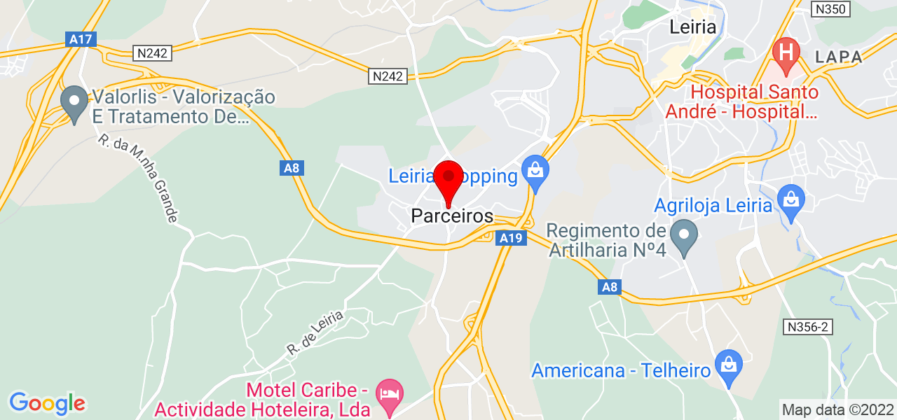 Francisco Santos - Leiria - Leiria - Mapa