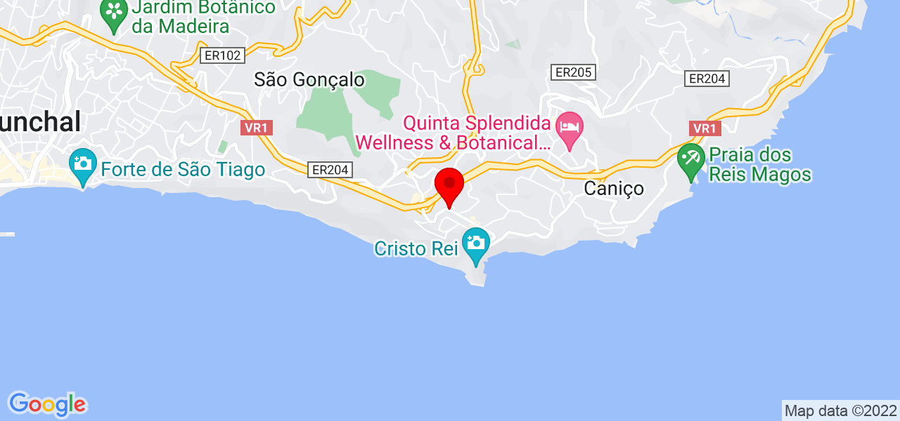 Fátima Rodrigues - Madeira - Santa Cruz - Karte