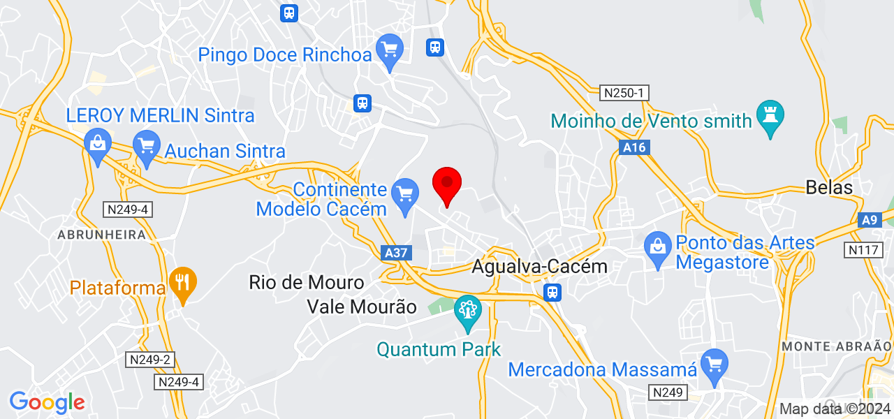 Edmilson Gomes - Lisboa - Sintra - Mapa