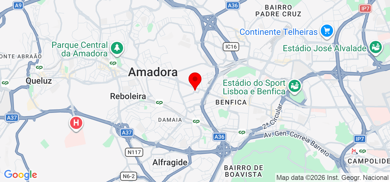 Divinal & Rebelde unipessoal lda - Lisboa - Amadora - Mapa