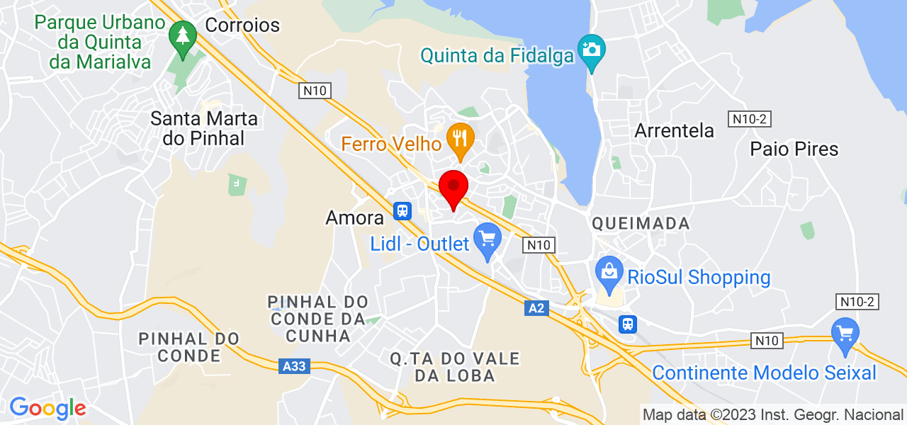 raquel_beautyartist - Setúbal - Seixal - Mapa