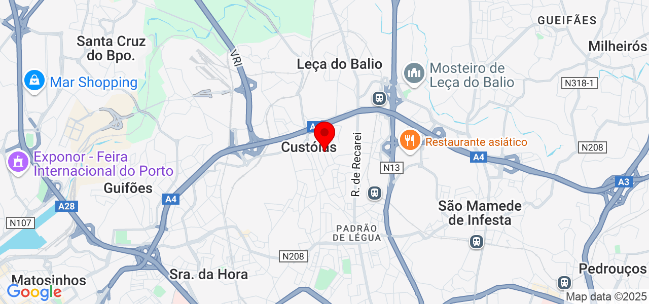 Emma - Porto - Matosinhos - Mapa
