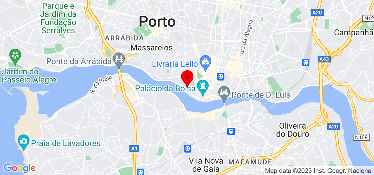 Monica Varj&atilde;o - Porto - Porto - Mapa