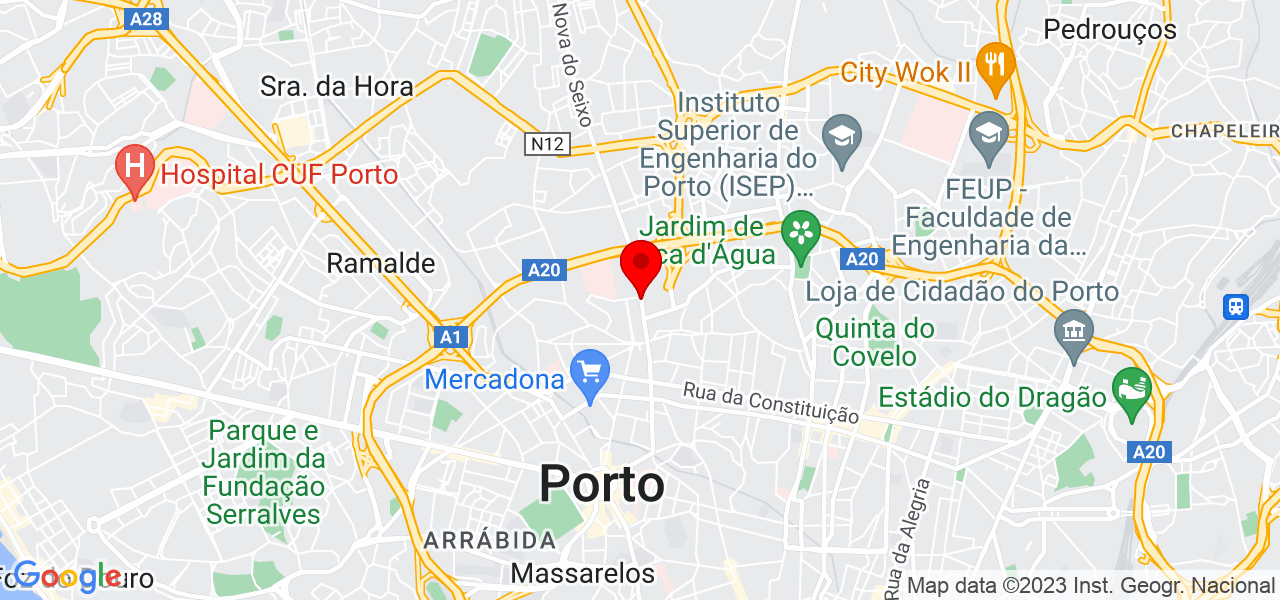 Marco Vieira - Porto - Porto - Mapa