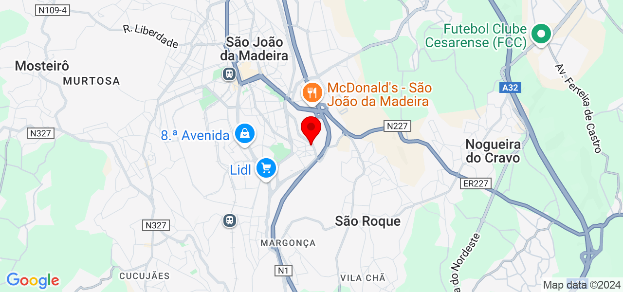 DATS - Tecnologias de Segurança & Audiovisual - Aveiro - São João da Madeira - Mapa
