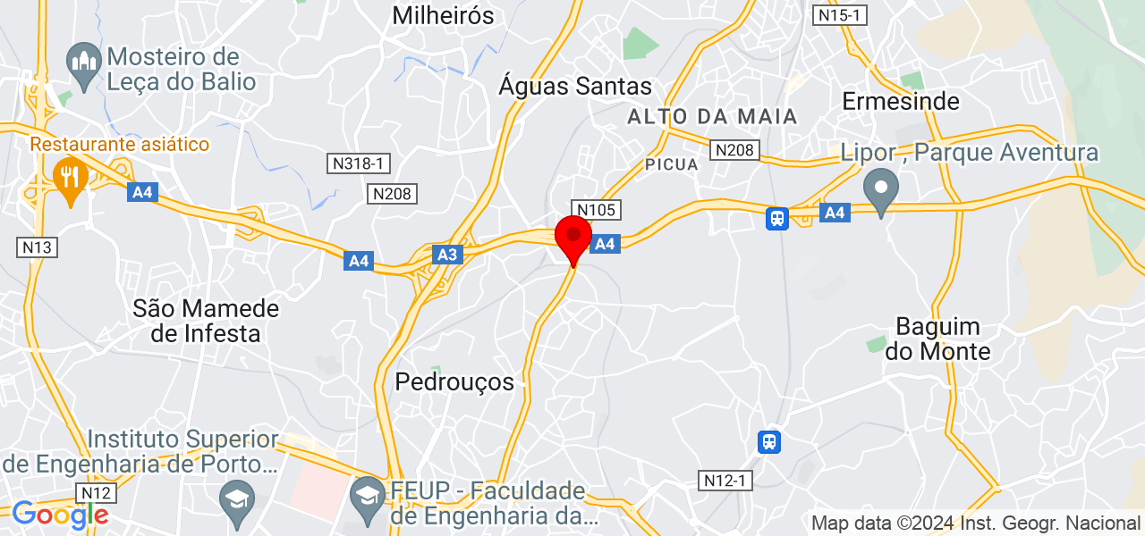 Kacios ricardo - Porto - Maia - Map