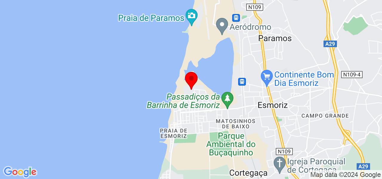 Fl&aacute;via - Aveiro - Ovar - Mapa