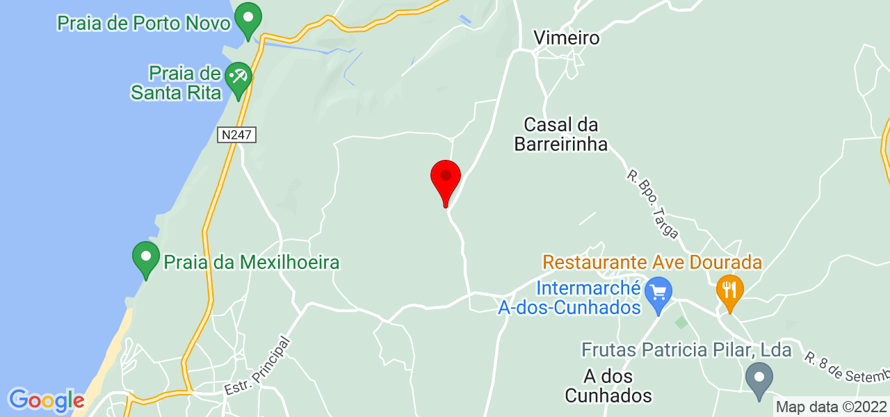 Ricardo Jorge Reis Rodrigues - Lisboa - Torres Vedras - Mapa