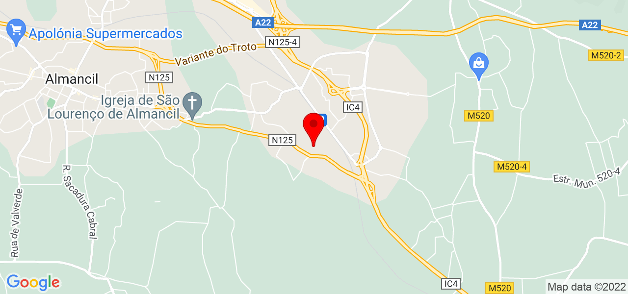 Andr&eacute; Novais - Faro - Loulé - Mapa