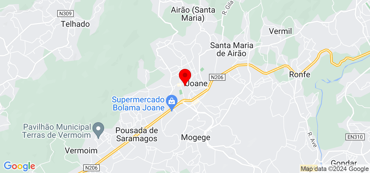 Dora Oliveira - Braga - Vila Nova de Famalicão - Map