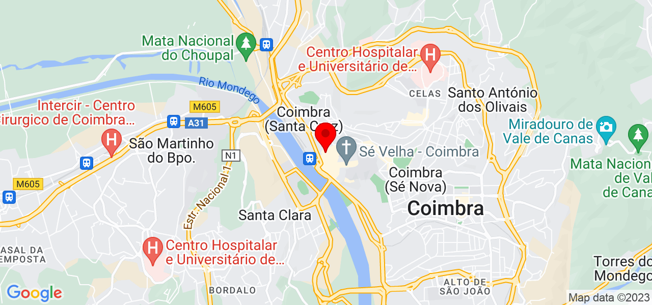 Naty - Coimbra - Coimbra - Mapa