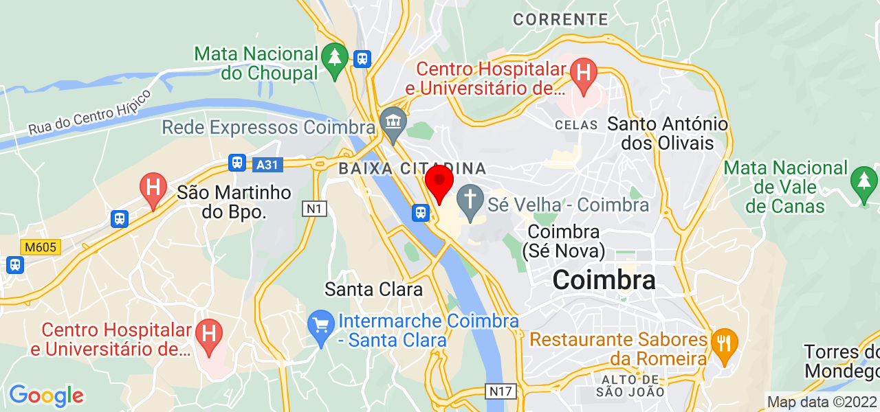 Leticia - Coimbra - Coimbra - Mapa