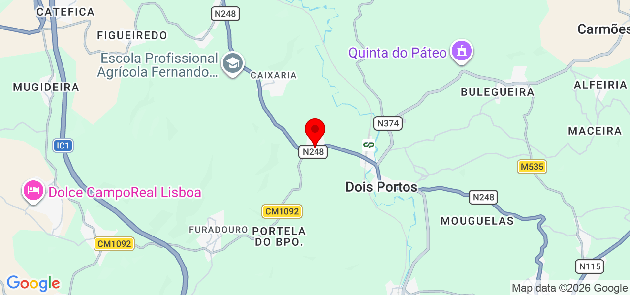 André Soares - Lisboa - Torres Vedras - Carte
