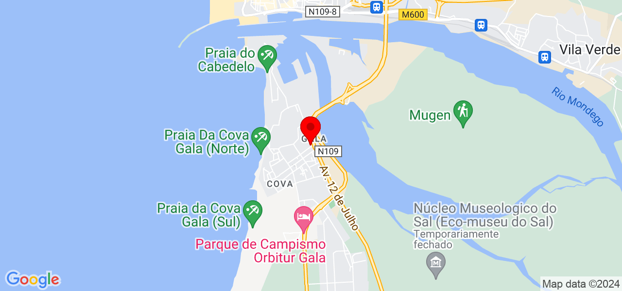 joao bertier canalizador eletricista - Coimbra - Figueira da Foz - Mapa