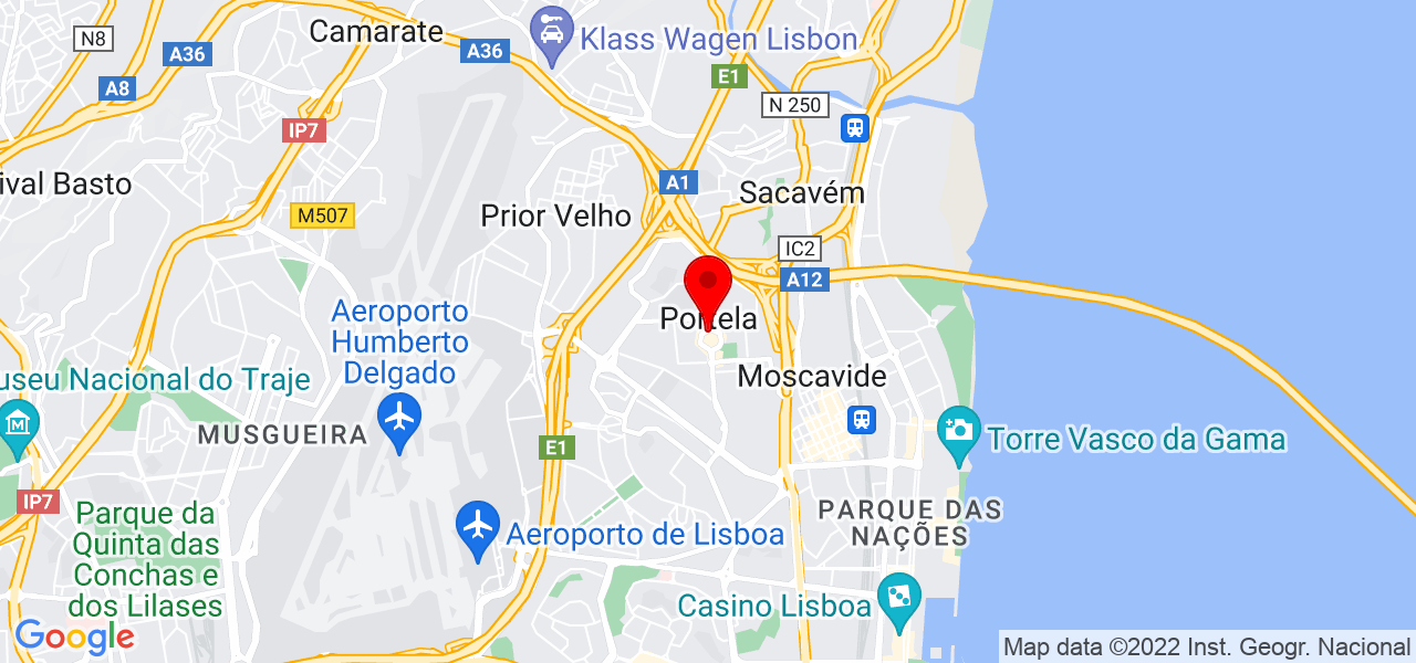 Paulo Encarna&ccedil;&atilde;o - Lisboa - Loures - Mapa