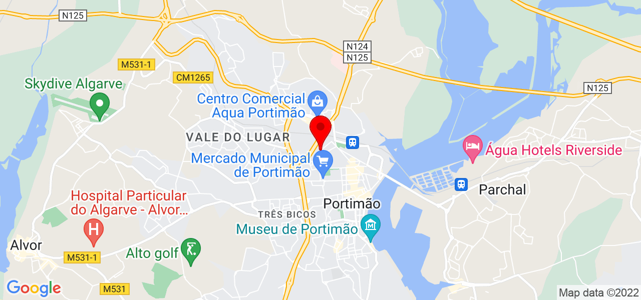 Vitoria Leite - Faro - Portimão - Map