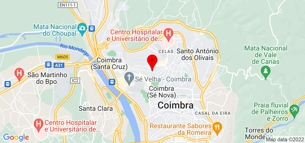 Maria Eduarda Fernandes lopes - Coimbra - Coimbra - Karte