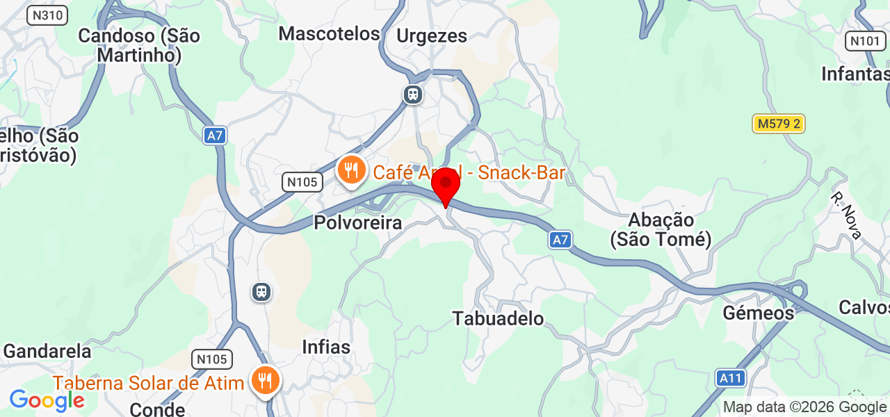 Equipe hp - Braga - Guimarães - Map