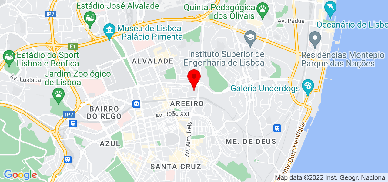 Francisco Reis - Lisboa - Lisboa - Mapa