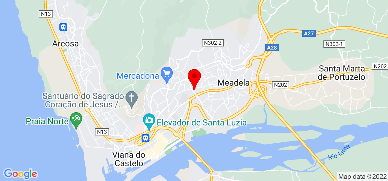 Riz Service - Viana do Castelo - Viana do Castelo - Mapa