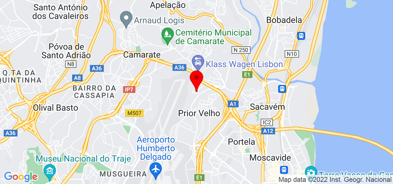 sonia monteiro - Lisboa - Loures - Mapa