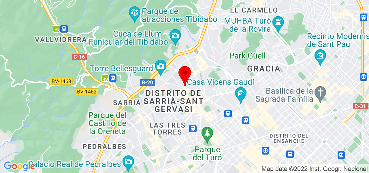 Marta Caparr&oacute;s - Cataluña - Barcelona - Mapa