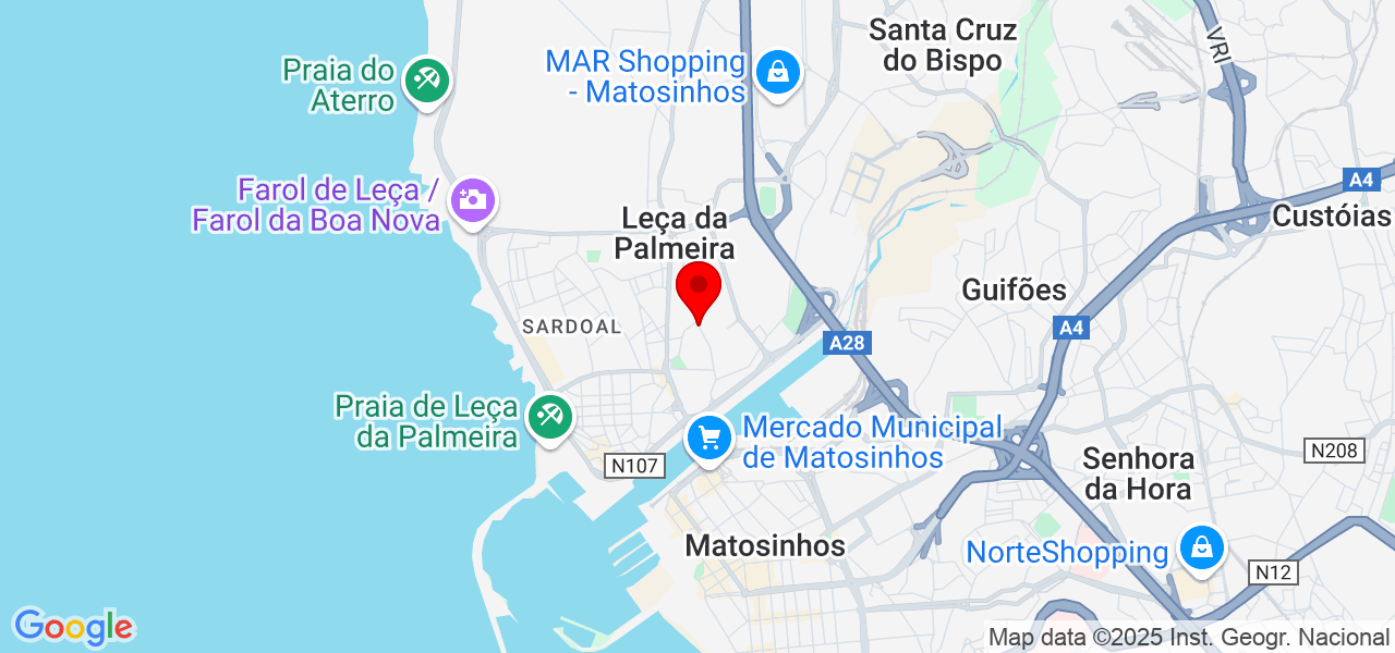 JMV Fotografia&amp;Video - Porto - Matosinhos - Mapa