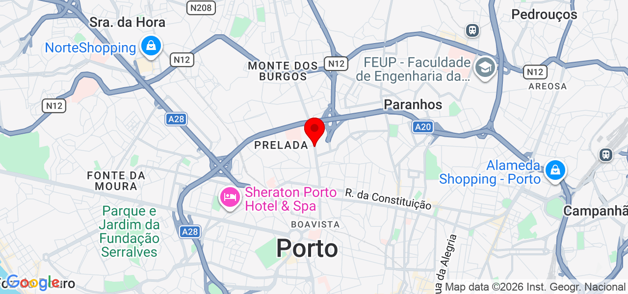 Mariana Dourado - Porto - Porto - Mapa