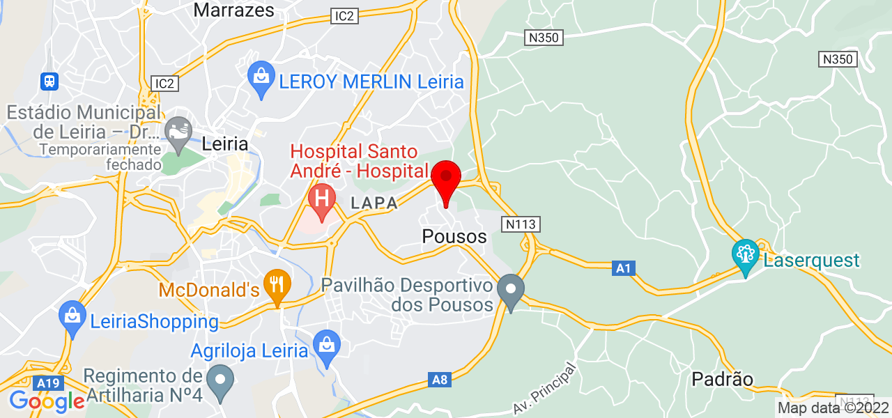 Fátima Silva - Leiria - Leiria - Karte