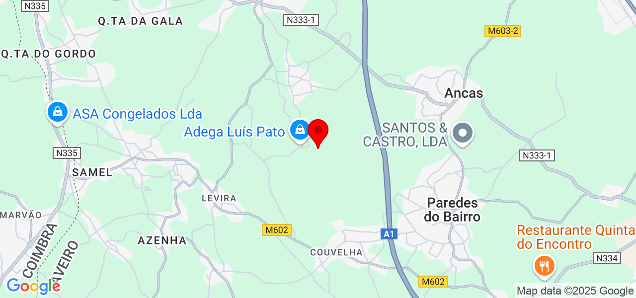 Pianos Santa Maria - Aveiro - Anadia - Map