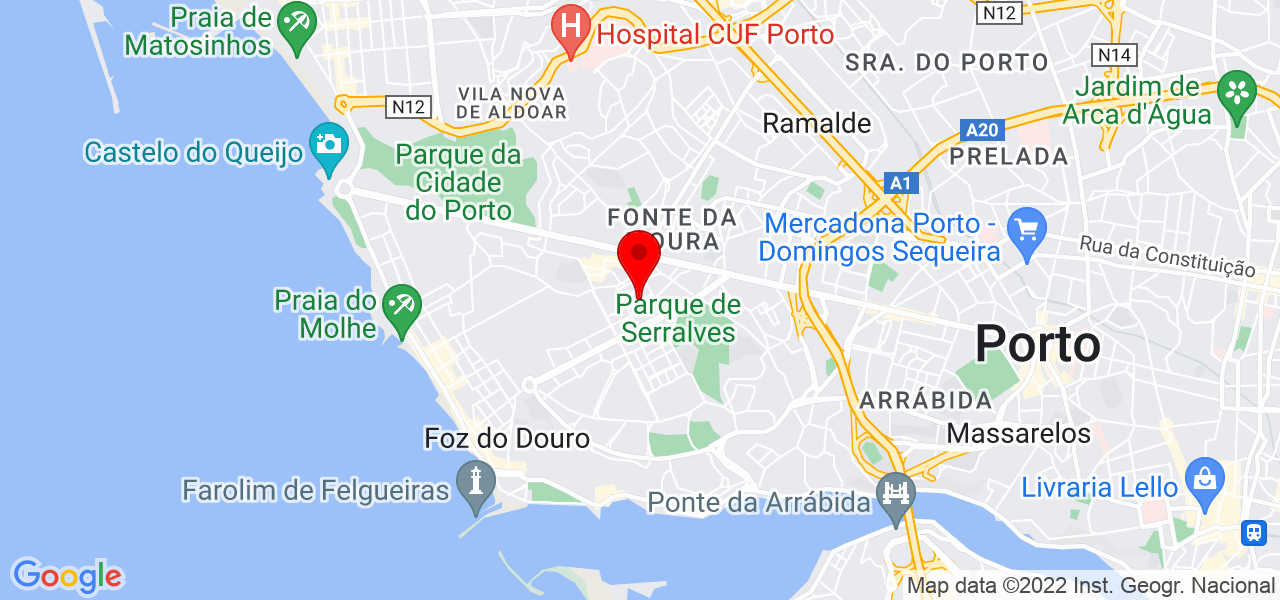 Jo&atilde;o Dias - Advogado - Porto - Porto - Mapa
