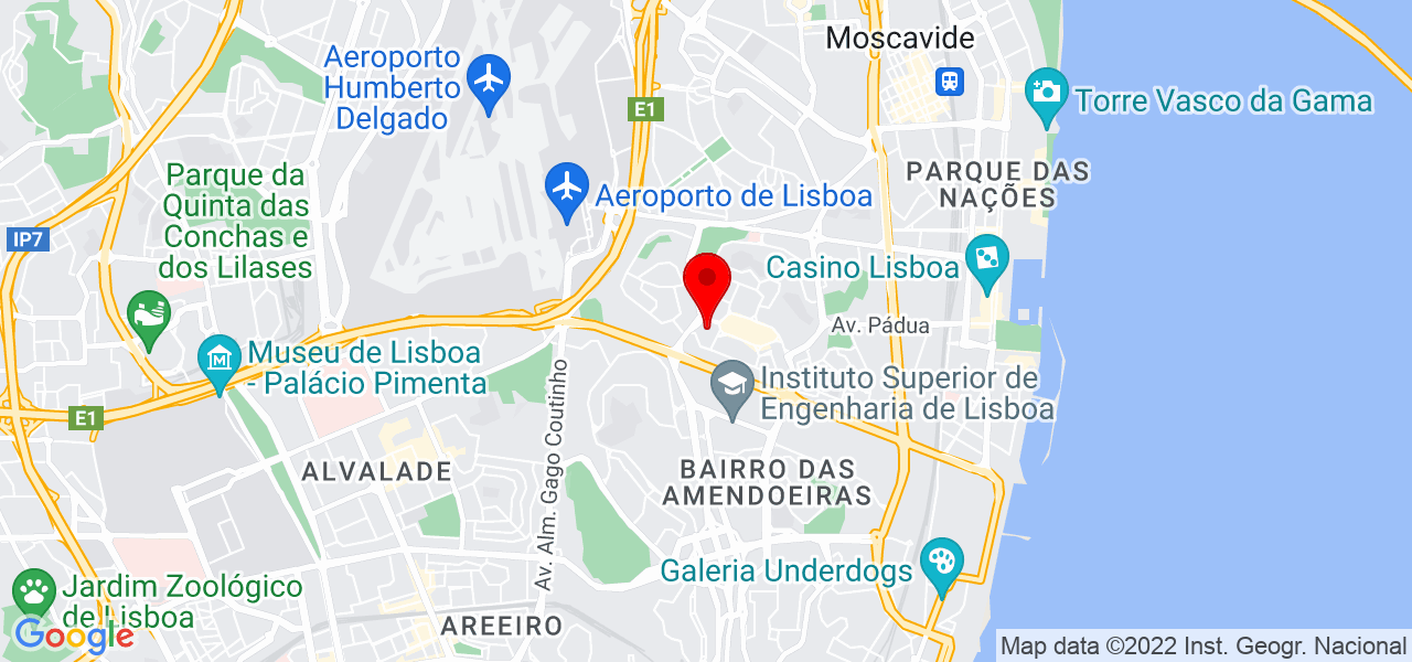 Pai Natal - Lisboa - Lisboa - Mapa