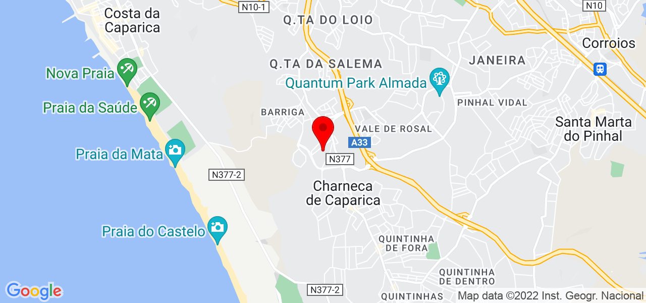 Ilson - Setúbal - Almada - Map