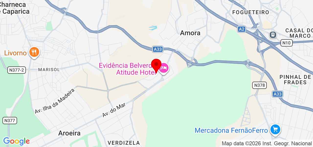 Lendiley - Setúbal - Seixal - Map
