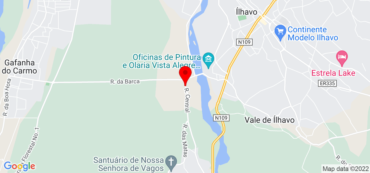 Rosana Cunha - Aveiro - Ílhavo - Mapa